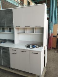 кухонные буфет бу: Ашкана гарнитуру, Жаңы, ДСП, Акысыз жеткирүү