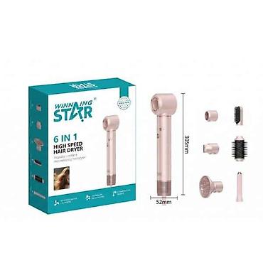 Тиричилик техникасы: Фен-стайлер Winning Star 6 in 1 High Speed Hair Dryer — 1