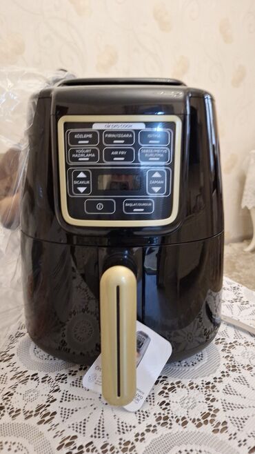 Кухонные вытяжки: Karaca Air Pro Cook XL Air Fryer Xüsusiyyətlər: - Çoxfunksiyalı idarə