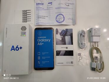 planset qiymeti in Azərbaycan | PLANŞETLƏR: Samsung Galaxy A6 Plus | 32 GB rəng - Qızılı | Zəmanət, Sensor, Barmaq izi