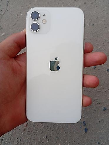 телфо: IPhone 11, Б/у, 128 ГБ, Белый — 1