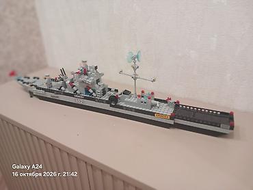 кыш: Конструктор корабль из кирпичиков (совместим с Lego) - Тематический — 2