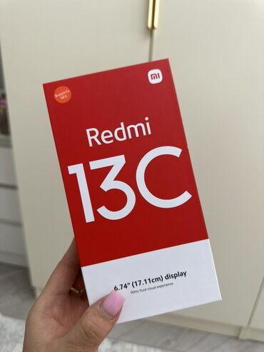 телефон ретро: Redmi, Redmi 13C, цвет - Черный