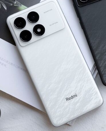игровой монитор: Redmi, Redmi K70, Новый, 256 ГБ, цвет - Белый, 2 SIM