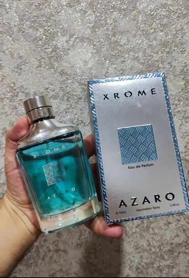 collac 7 17: Xrome Azzaro 100ml
A klass qaliciliqi 7.8 saat

 baqli qutuda