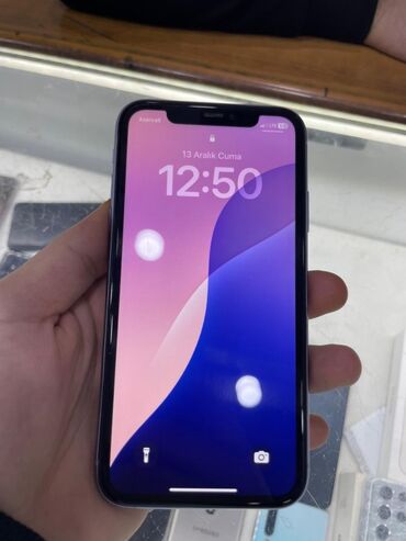 tecno camon 19 pro qiymeti: IPhone 11, 64 GB, Deep Purple, Face ID