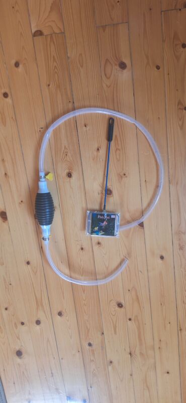 Akvariumlar: Dördbucaq akvarium, Balıqlarla birlikdə, 64 l, Ünvandan götürmə — 16