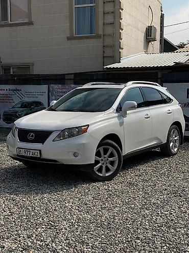 Lexus RX: 2010 г., 3.5 л, Автомат, Бензин, Кроссовер
