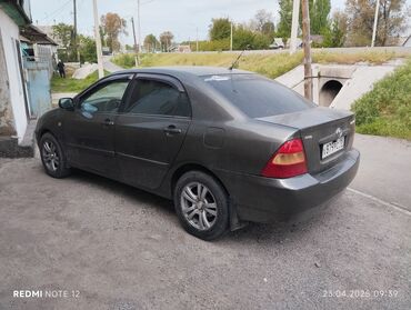 опель фронтера б: Toyota Corolla: 2003 г., 1.6 л, Механика, Бензин, Седан