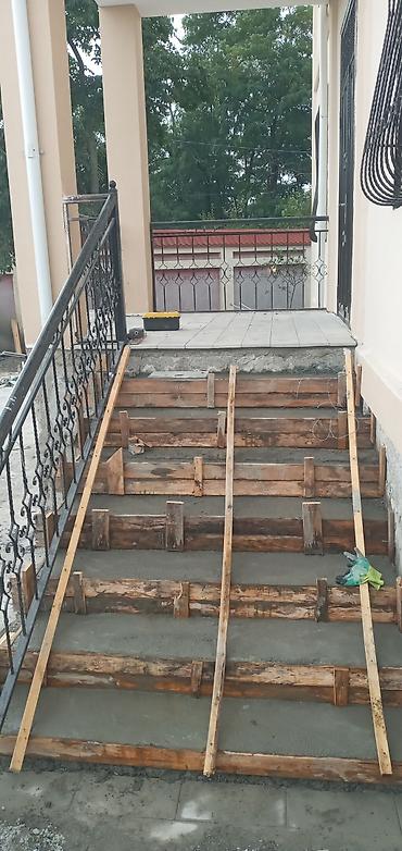 qapı və pəncərə: Xidmət: Həyətyanı sahələrdə tam təmir və döşəmə işləri Təklif — 3