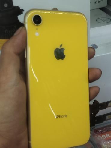 iphone xр: IPhone Xr, Б/у, 128 ГБ, Желтый, Зарядное устройство, В рассрочку, 7 % — 2