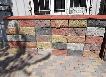 Пескоблок: Пескоблок Рваный, Заборный, 190x190x390, Платная доставка, Самовывоз — 8