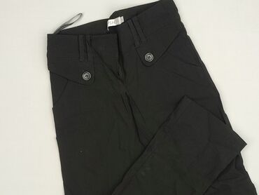 legginsy z zapiętkami h: Topshop, Material trousers for women, XS (EU 34)