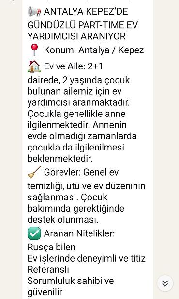 komekcisi: Türkiyədə is yerleri 0507680071 1) İstanbul, Kadıköy – Oyun ablası - — 3