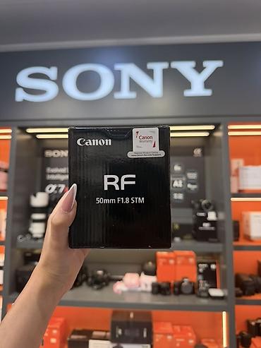Canon RF 50mm f/1.8 STM obyektivi - RF montajlı Canon EOS R seriyalı — 1