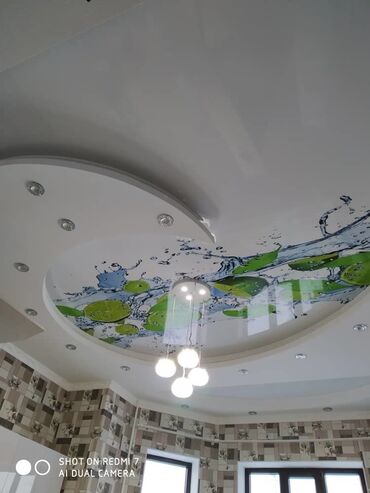 Натяжной потолок: Натяжной потолок Глянцевое, Матовое, 3D потолки Бесплатный замер, Бесплатная консультация, Гарантия — 10