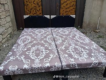 Çarpayılar: Təzə çarpayılar. 1 nəfərlik çarpayılar 60 manat. 2 nəfərlik taxt 110 — 18