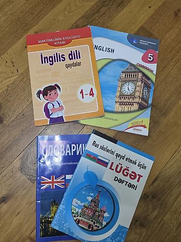 İngilis və rus dili üzrə dərs vəsaitləri dəsti Tərkib: - “Məktəblinin