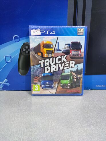 Video oyunlar üçün aksesuarlar: Playstation 4 üçün truck driver oyun diski. Tam yeni, original