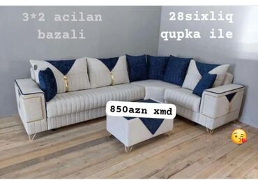 Yataq otağı dəstləri: Künc divan