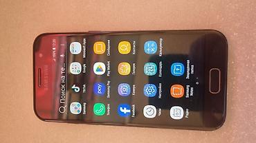 samsung s7 2017: Samsung Galaxy A3 2017, < 2 GB Memory Capacity, rəng - Qara, Barmaq izi — 3