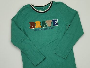 zielona bluzka z falbanką: Блузка, Cool Club, 8 р., 122-128 см, стан - Дуже гарний