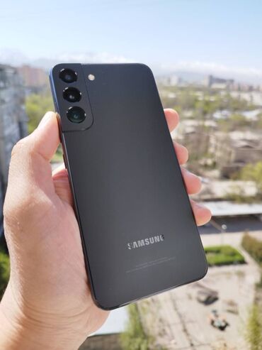 galaxy s22 цена в бишкеке: Samsung Galaxy S22 Plus, Б/у, 256 ГБ, цвет - Черный, 2 SIM, eSIM