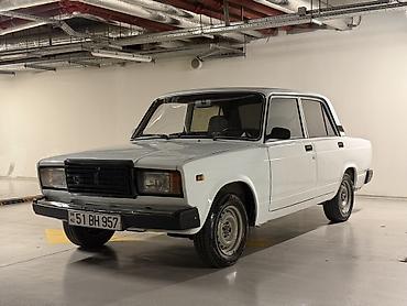 VAZ (LADA): VAZ 2107 “Classic” sedan - Kuzov: 4 qapılı, ağ rəng, sadə və düz — 16