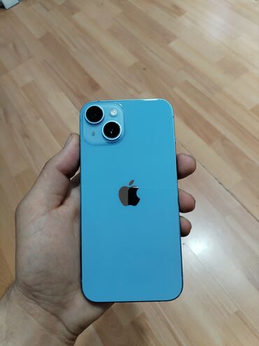 appl: IPhone 14, 128 ГБ, Pacific Blue, Face ID