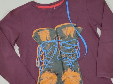 5 10 15 koszula: Sweatshirt, 9 years, 128-134 cm, condition - Perfect