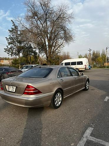 mersedes e class: Mercedes-Benz S-Class: 2002 г., 5 л, Автомат, Бензин, Седан — 7