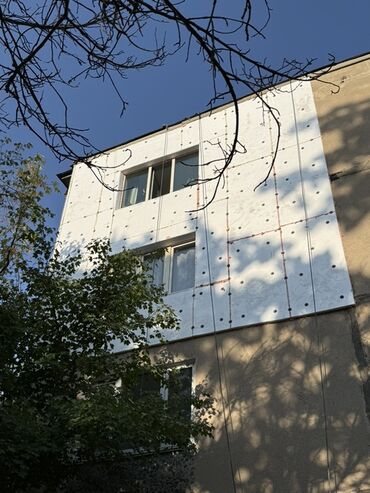 остекление балконов бишкек: Предлагается услуга по утеплению наружных стен многоквартирного дома с