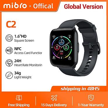 smart telefon: Mibro c2 agilli saat ela vəziyyətdədir ciziq yoxdur — 4