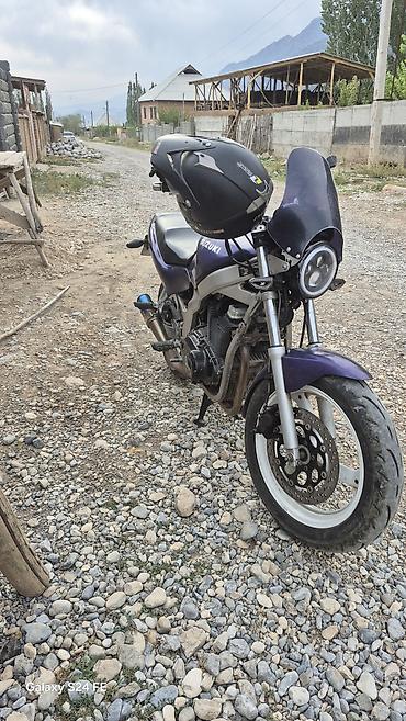 Мототехника: Мотоцикл Suzuki Bandit (GSF) — классический нейкед в фиолетово‑серой — 4