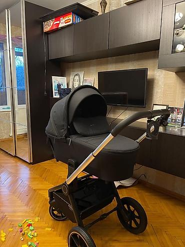 Балдар дүйнөсү: Детская универсальная коляска 3 в 1 Mow Baby (черная) Комплектация: - — 1