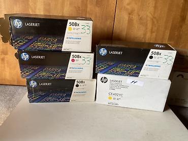 Комплектующие для принтеров: Лазерные картриджи для принтеров HP Оригинальные Б/у картриджи Так — 9