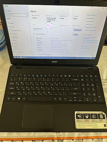 Ноутбуки и аксессуары: Б/у Acer Aspire, 15 ", Intel Core i5, < 128 ГБ, Платная доставка — 3