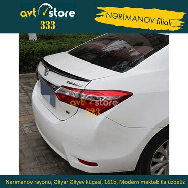 berde masin bazari: Toyota Corolla 2014 original Spoiler . Nərimanov filialında