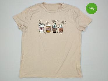 cafe melanż: T-shirt damski, rozmiar L — 2