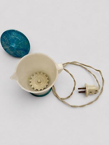 silver love mixer: Elektrikli su qızdırıcı - Material: sərt plastik korpus, qapaq və — 2