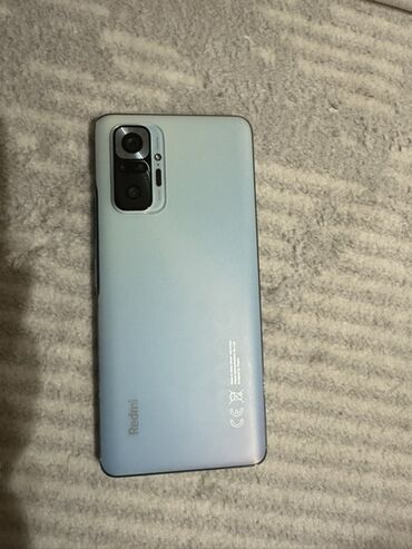 реалми 6 про: Redmi, Redmi Note 10 Pro, Б/у, 128 ГБ, цвет - Голубой, 2 SIM