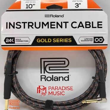 кабель для наушников: İnstrument Cable "ROLAND RIC-G10A" 📍Ünvan: Məzahir Rüstəmov