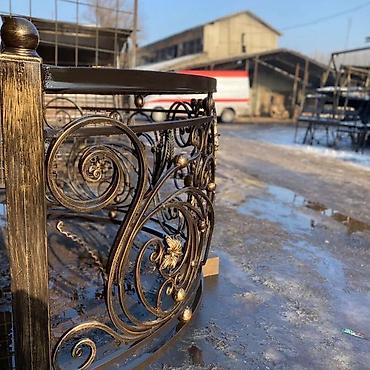Изготовление перил: Изготовление перил Материал: Кованное железо, Наружные, Бесплатный замер — 223