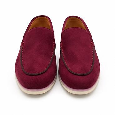 idman kişi ayaqqabıları: Məhsul: Kişi loaferləri - Model: Loro Piana – Summer Walk - Rəng — 1