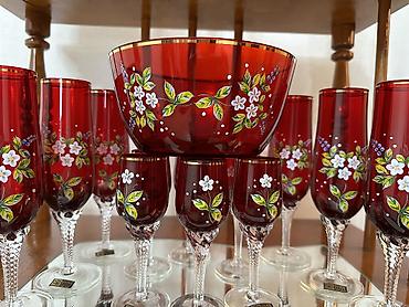 Наборы посуды: Антиквариат! Редкость! Красотище! Эксклюзивный чешский набор из — 9