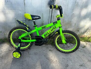 велосипеды с широкими колесами: Детский велосипед 4 колесный Skillmax Одно колесо надо прикрутить