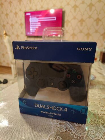 playstation 4 dualshock: Tam yeni original Dualshock 4. Qutu açılmayıb. Amazondan alınıb