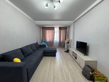 недостроенные дома в бишкеке: 2 бөлмө, 71 кв. м, Элитка, 8 кабат, Евроремонт