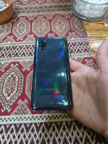 зарядное самсунг: Samsung Galaxy A31, 64 ГБ, цвет - Синий, Отпечаток пальца, Две SIM карты