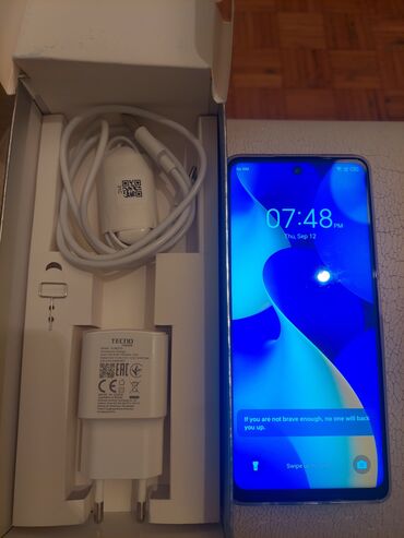 Tecno: Tecno Spark 10 Pro, 128 GB, bоја - Bela, Garancija, Otisak prsta